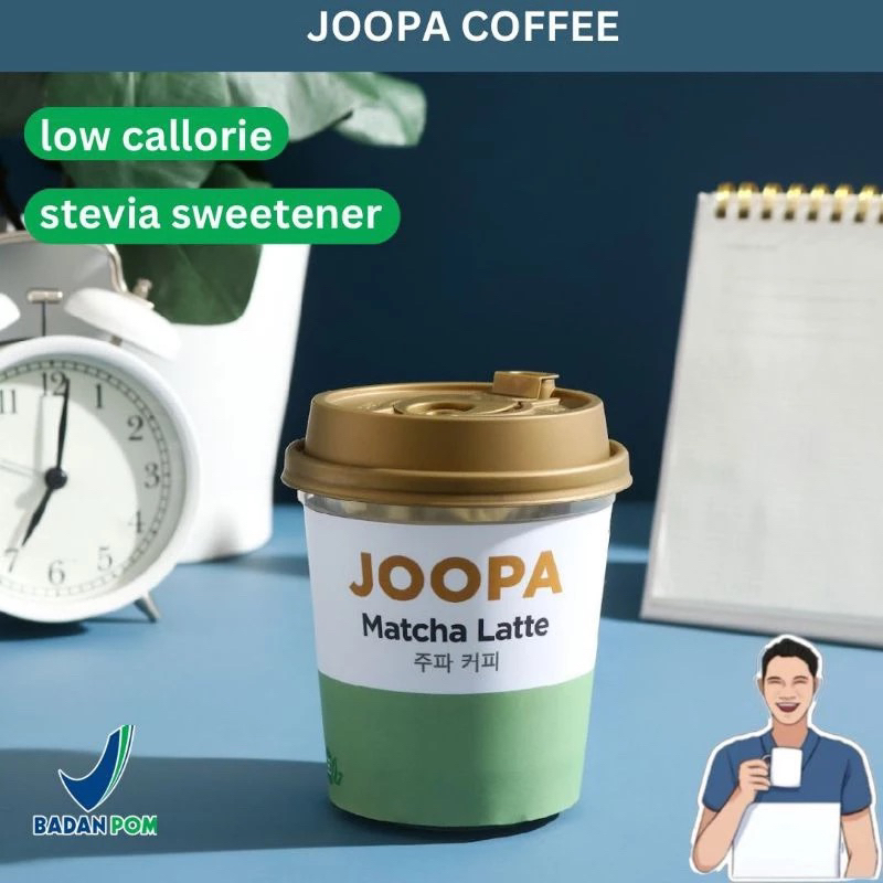 

Joopa Matcha Latte Cup To Go - Minuman Instan Rendah Kalori dan Rendah Gula