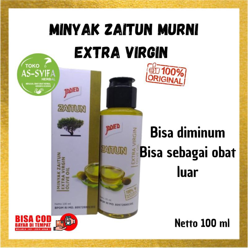 

Minyak Zaitun Extra Virgin Olive Oil Jadied 100 ml Original Murni