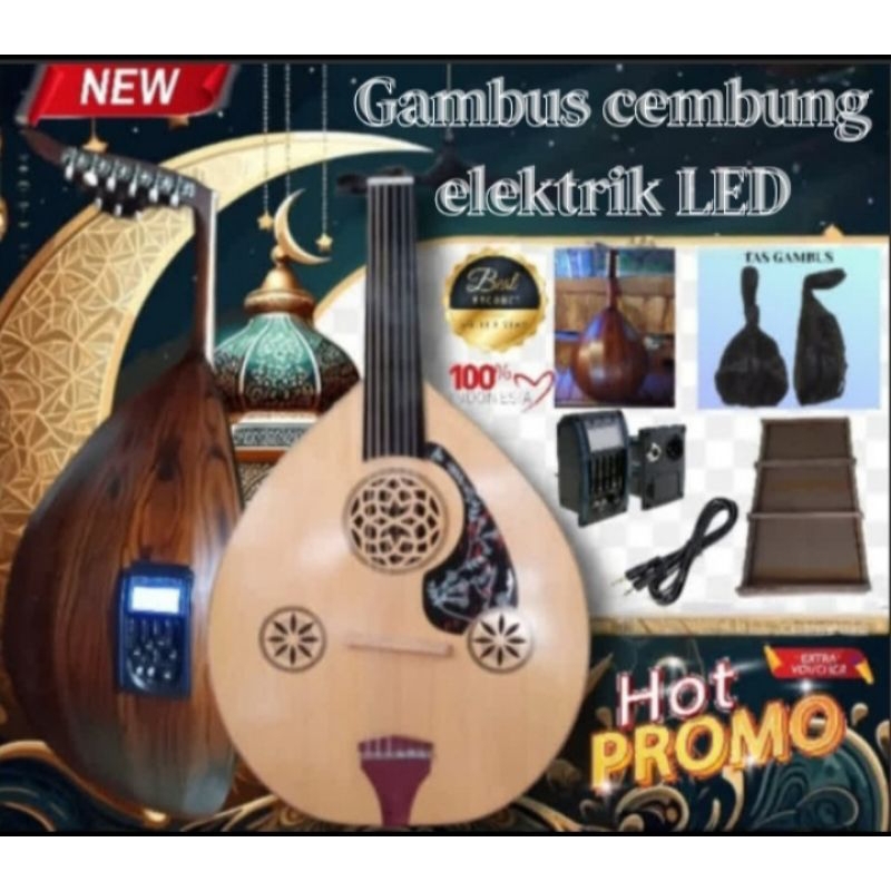 gitar gambus oud elektrik terlaris