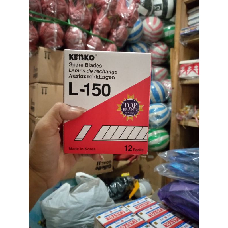 

( 12 TUBE ) KENKO ISI CUTTER BESAR KENKO L-150 Pisau Tajam