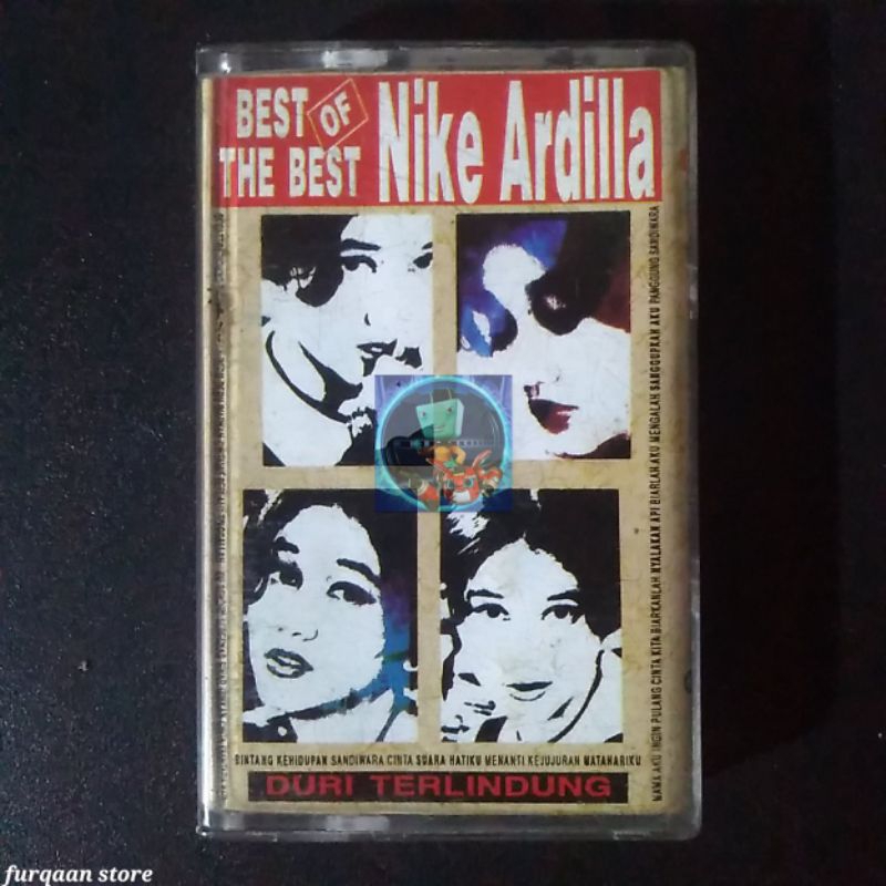 kaset pita - nike ardilla - best of the best