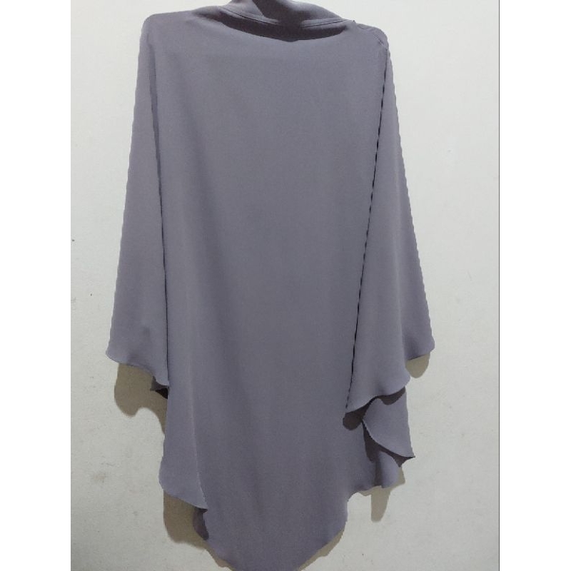 preloved elmadina fk huda silver lilac mina