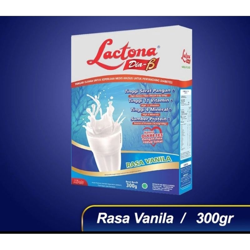 

Lactona Dia-B(Susu Khusus Penderita Diabetes)300gram