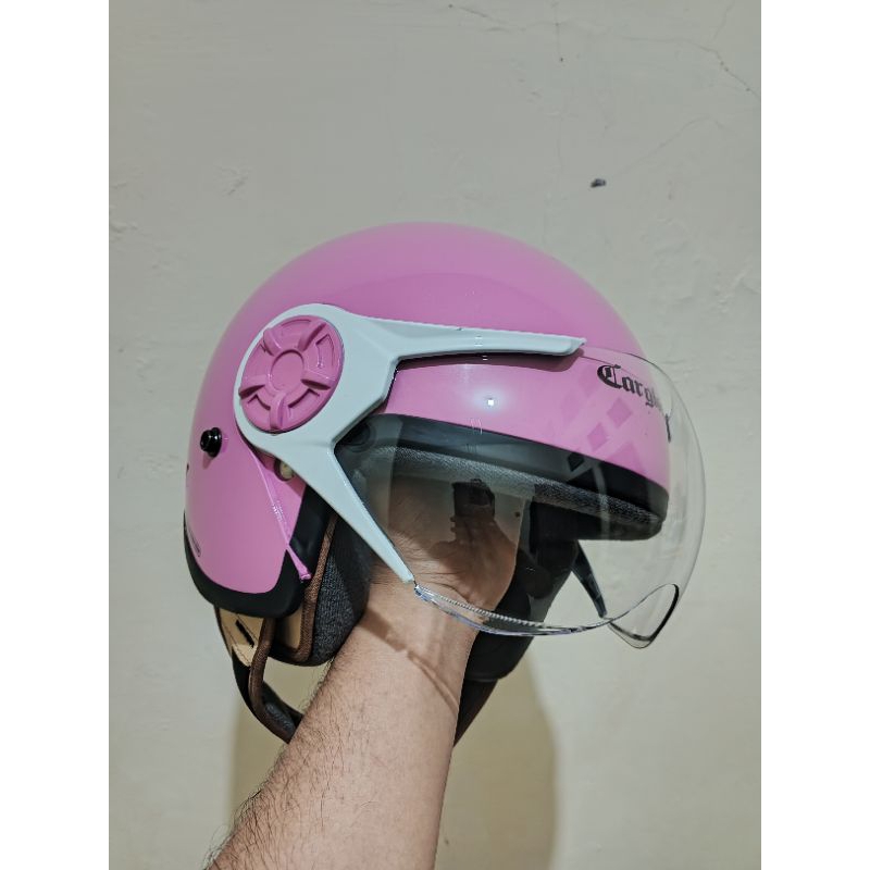 Cargloss Hijab Second ORIGINAL 100% Pink Glossy