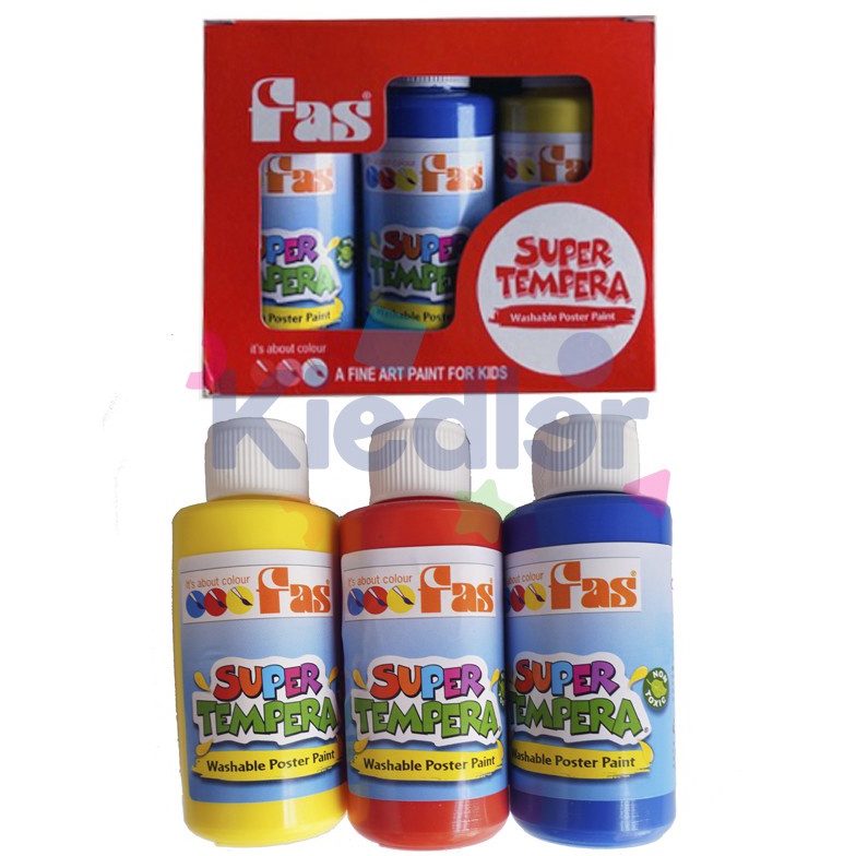 

KODE I2U FAS Super Tempera Washable Paint Cat Air Anak Lukis Gambar