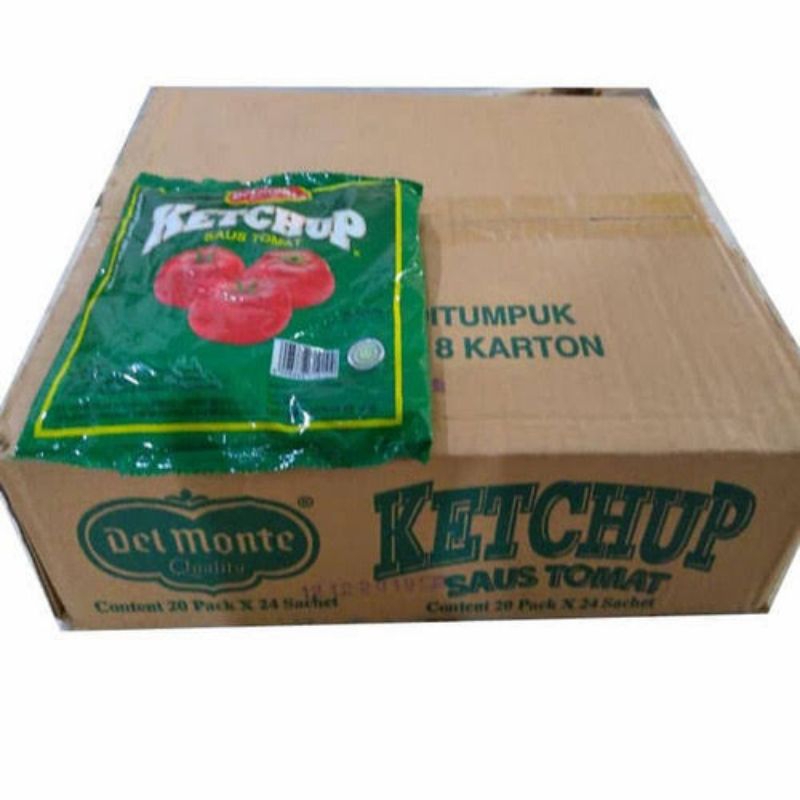 

DELMONTE KETCHUP SAUS TOMAT SACHET 1DUS