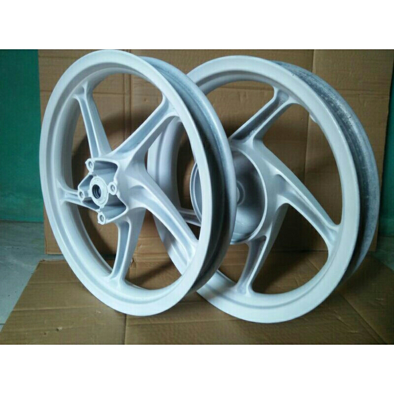 pelek racing original sepasang beat karbu pnp beat FI