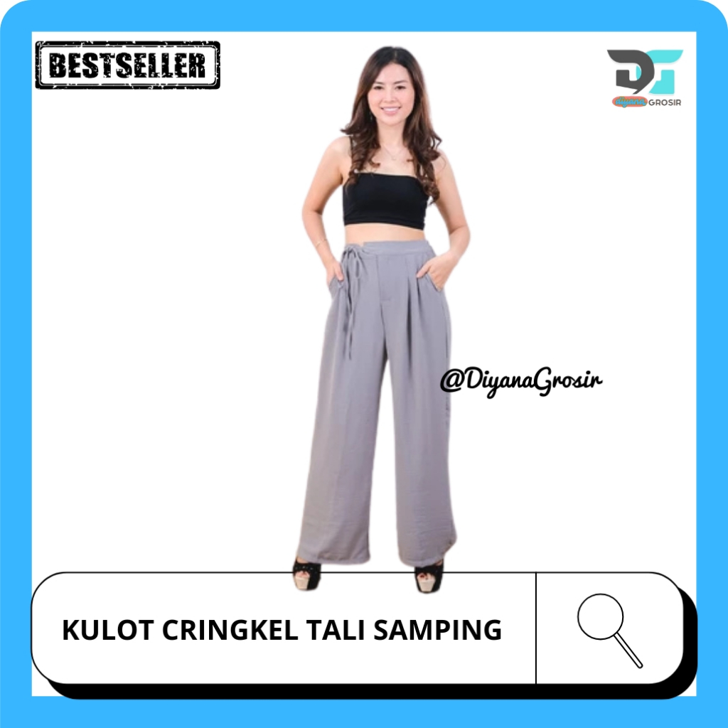 Kulot Cringkel Airflow Premium Tali Samping