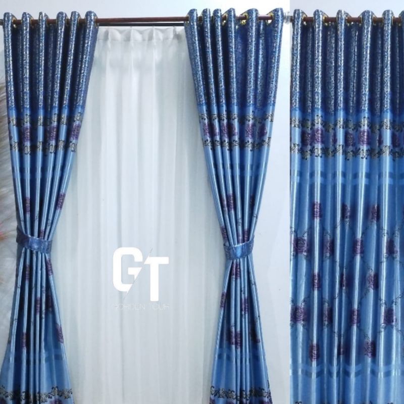 Gorden Blackout Premium Tebal Gorden Jendela Minimalis Gorden Meawah Gorden Murah Gorden Motif Bunga