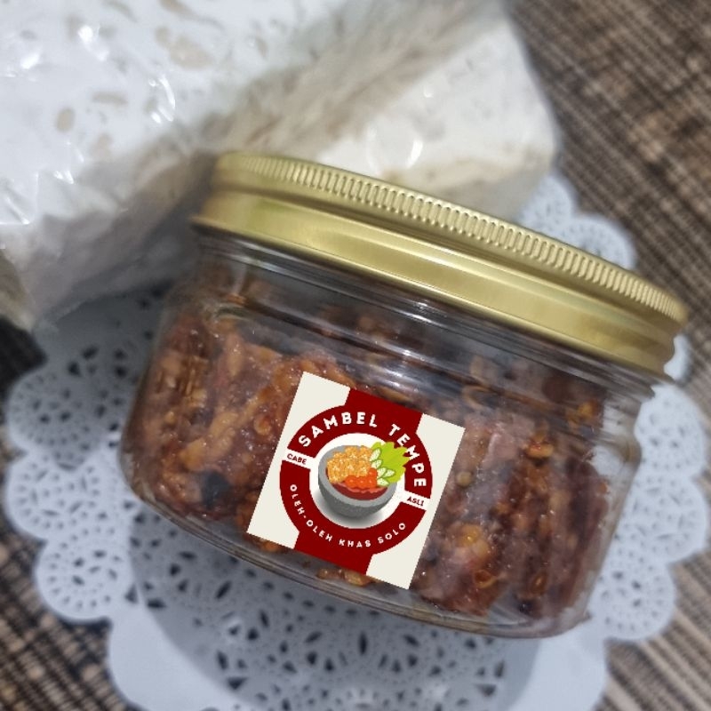 

Oleh-oleh Khas Solo Sambel Tempe Orek Kering Pedas