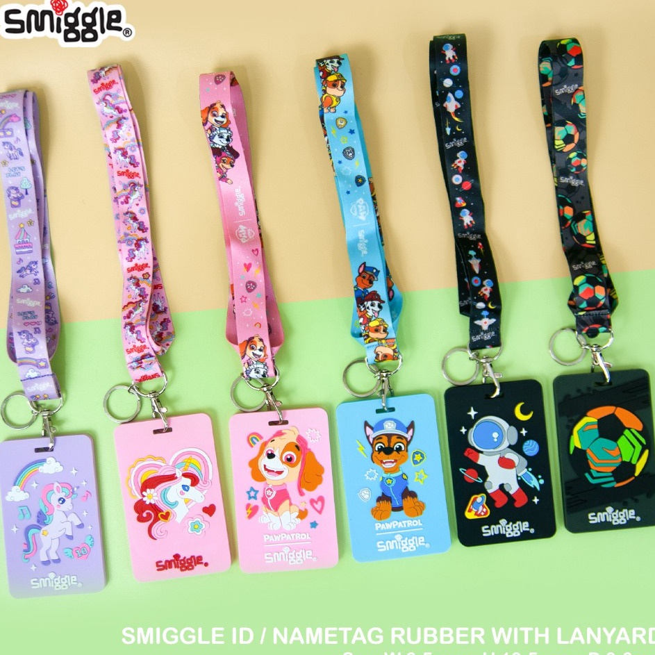 

BRAND SMIGGLE ID NAMETAG RUBBER WITH LANYARD 443172