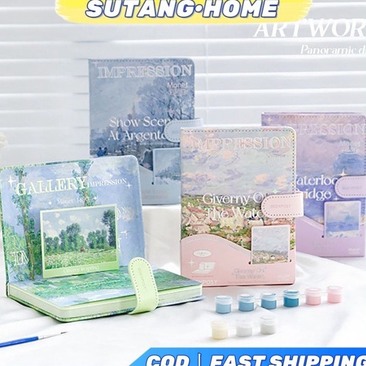 

KODE D47X SUTANG Full Color Buku Diary Rosyposy Nature Pemandangan Korea Vintage Lucu Journal Agenda Impor Notebook Buku Catatan Unik Penutup Magnet
