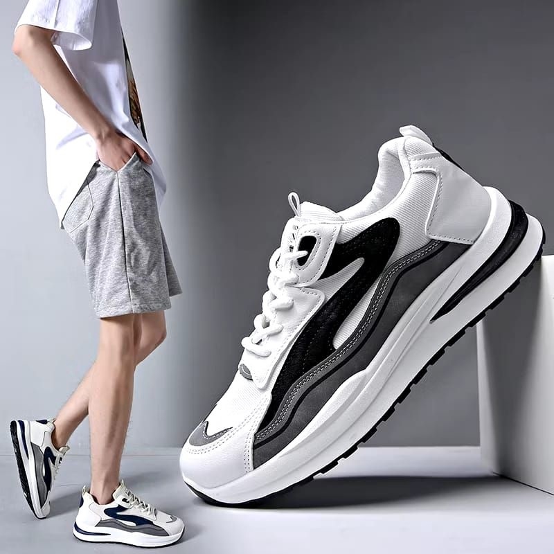 sepatu sport pria sepatu cowok keren sepatu Korea terbaru best seller berkualitas