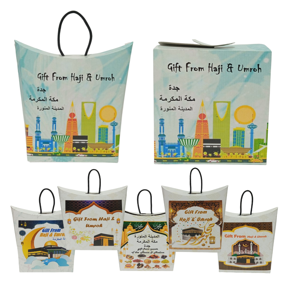 

Dus kardus oleh-oleh umroh dan haji DS13 50pcs