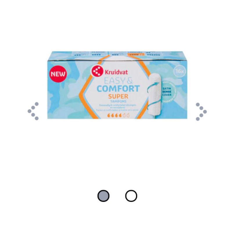 KRUIDVAT TAMPON EASY & COMFORT SUPER