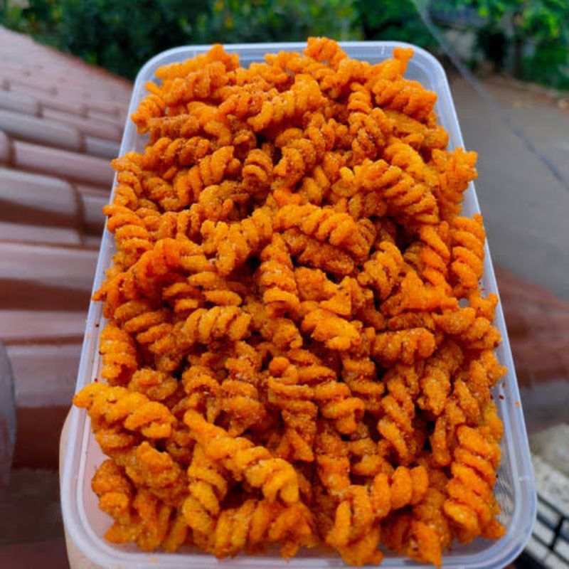 

makroni sepiral balado pedas asin 500grm