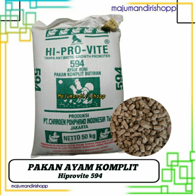 Pur tulang 594 pakan ayam Bangkok 1kg
