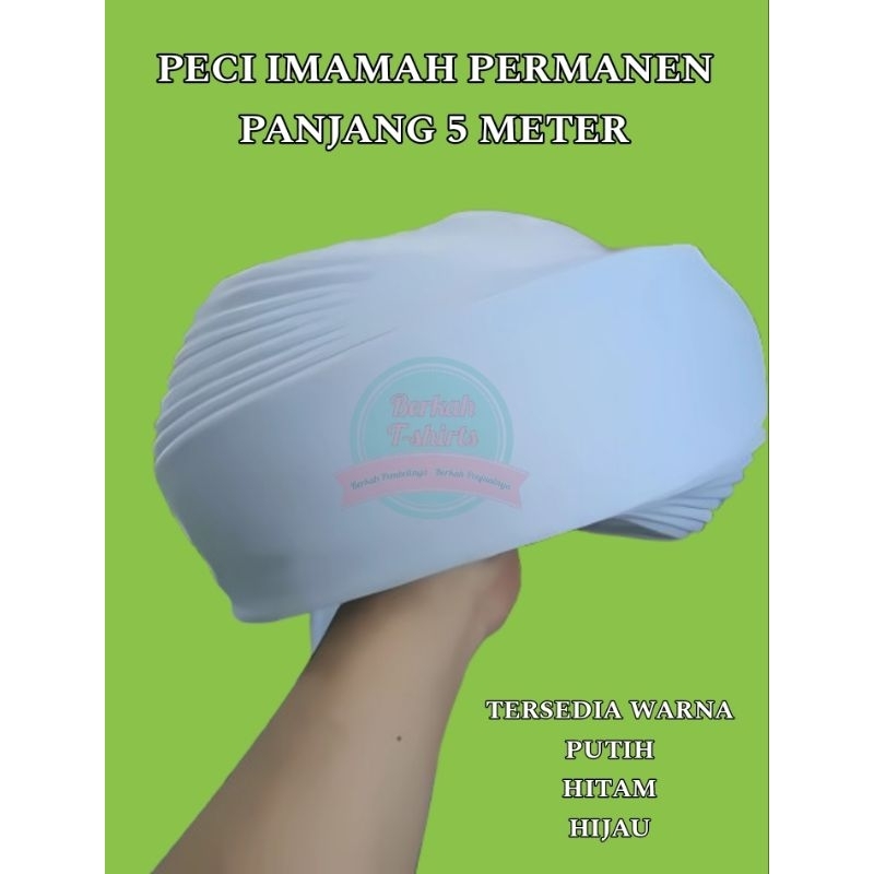 PECI IMAMAH PERMANEN PANJANG 5 METER UNTUK ANAK SAMPAI DEWASA I IMAMAH PERMANEN | PECI HABIB | SORBA