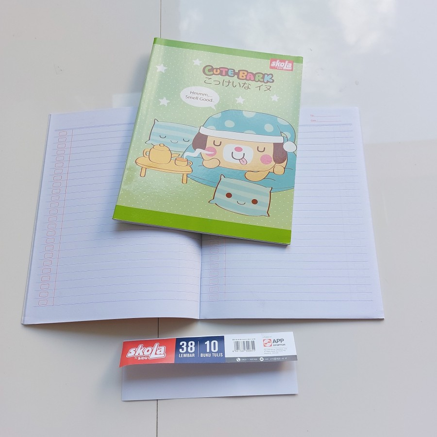 

(Satuan / 1 pcs) Buku Tulis Skola 38 Lembar Bergaris / Buku Tulis Sekolah / Buku Menulis / Alat Tulis Sekolah / Alat Tulis Kantor