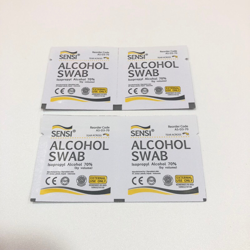 Sensi Alcohol Swab 2 pics Alkohol 70%
