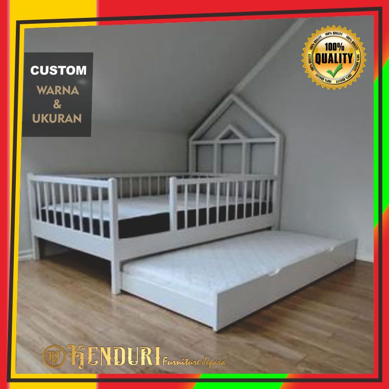 DIPAN SORONG // TEMPAT TIDUR ANAK SORONG // 120 X 200 CM