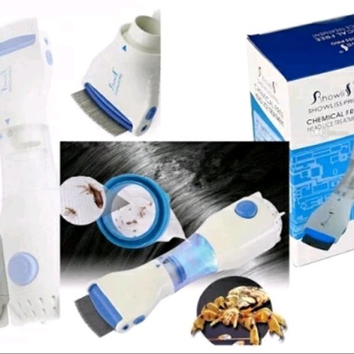 ⚡READY⚡ Sisir Kutu Elektrik Vcom / Sisir Kutu Penghilang Sedot Kutu Rambut vcom / Sisir Kutu Rambut 