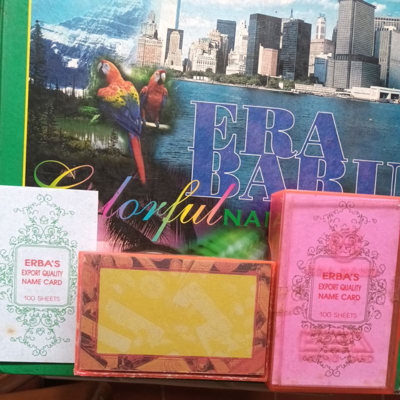 

ERBA PROMO KARTU NAMA ERA BARU | PRODUK DIJAMIN ORIGINAL | HARGA TERMURAH | KARTU NAMA ISI 100 | KARTU NAMA POLOS | KARTU NAMA BERGAMBAR
