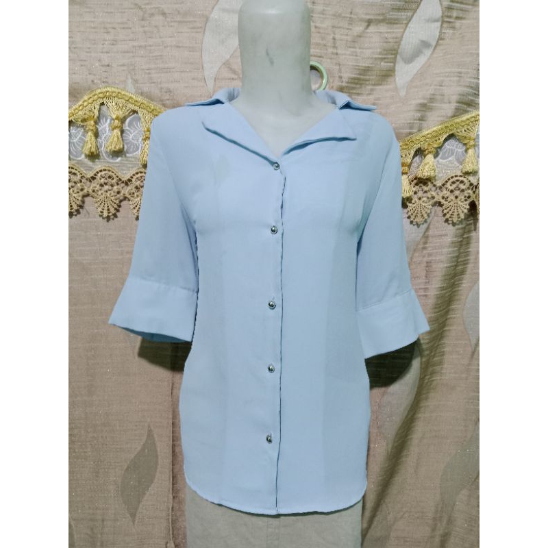 BLOUSE BABY BLUE