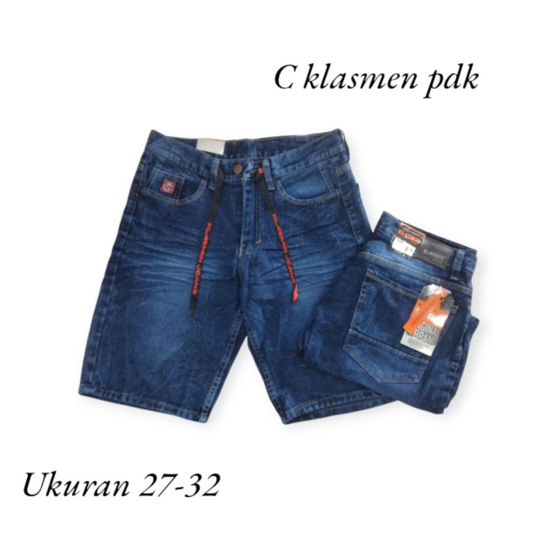 celana jeans pendek cowok /celana jeans pendek cowok