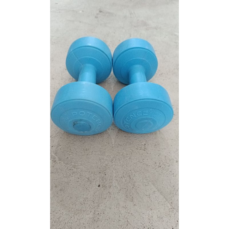 Dumbell 3kg home gym biru
