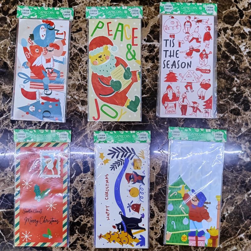 

Amplop Natal Gambar dikirim Random (Isi : 3 Desain /6 Amplop)