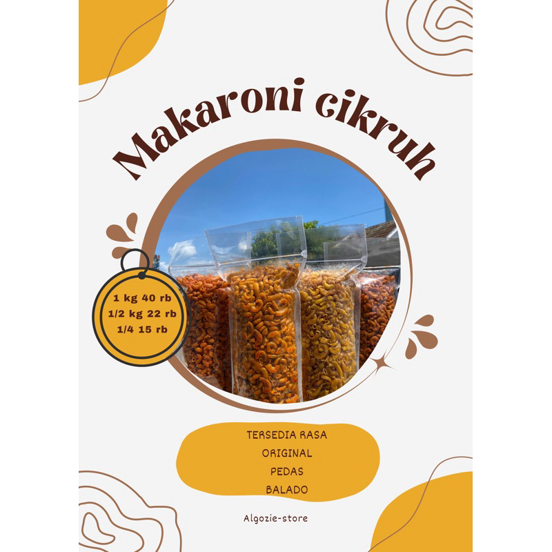 

makaroni cikruh, Makaroni Pedas Cocok buat ngemil