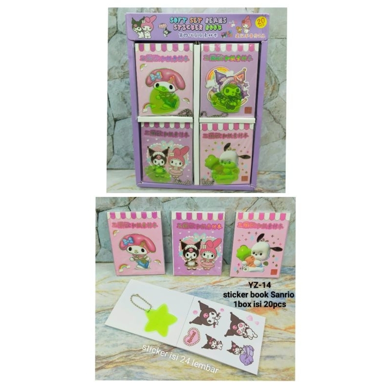 

1 BOX BUKU STICKER SANRIO ISI 48
