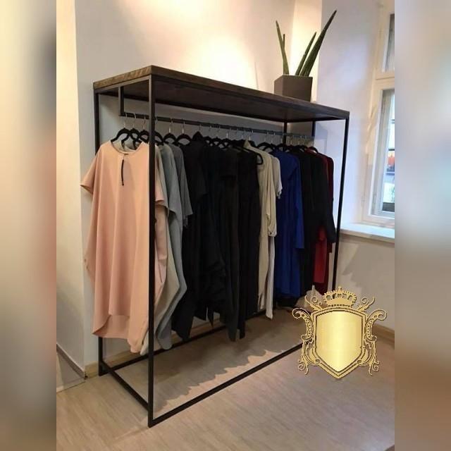 Gantungan Baju | Rak Baju Gantung Besi | Display Gantungan Baju Besi | Mebel Jepara