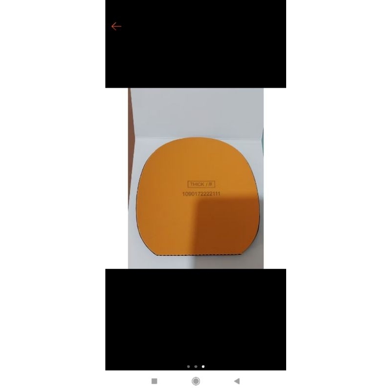 Karet Tenis meja Nittaku Fastarc G1 Thix 1.8 bekas