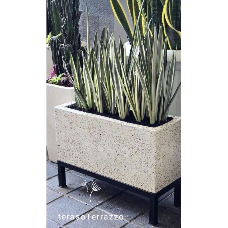 Pot Bambu Air Teraso / terazzo