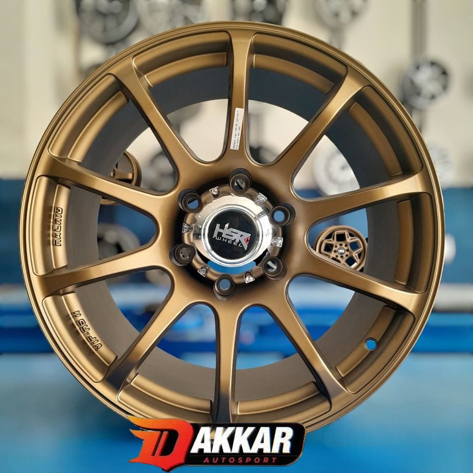 velg mobil original hsr ring 18 type hiroshima for pajero fortuner triton dll