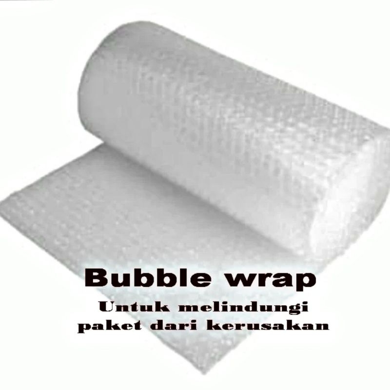 

Tambahan extra packing bubblewrap