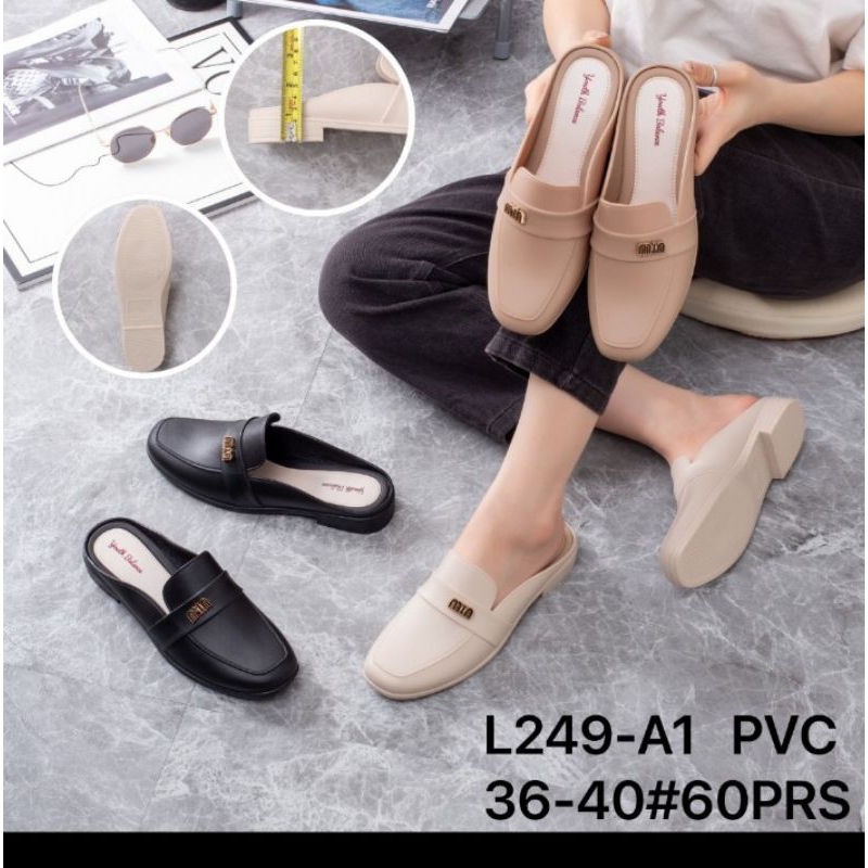 sandal sepatu jelly import youth balance, sandal cewek cantik elegant