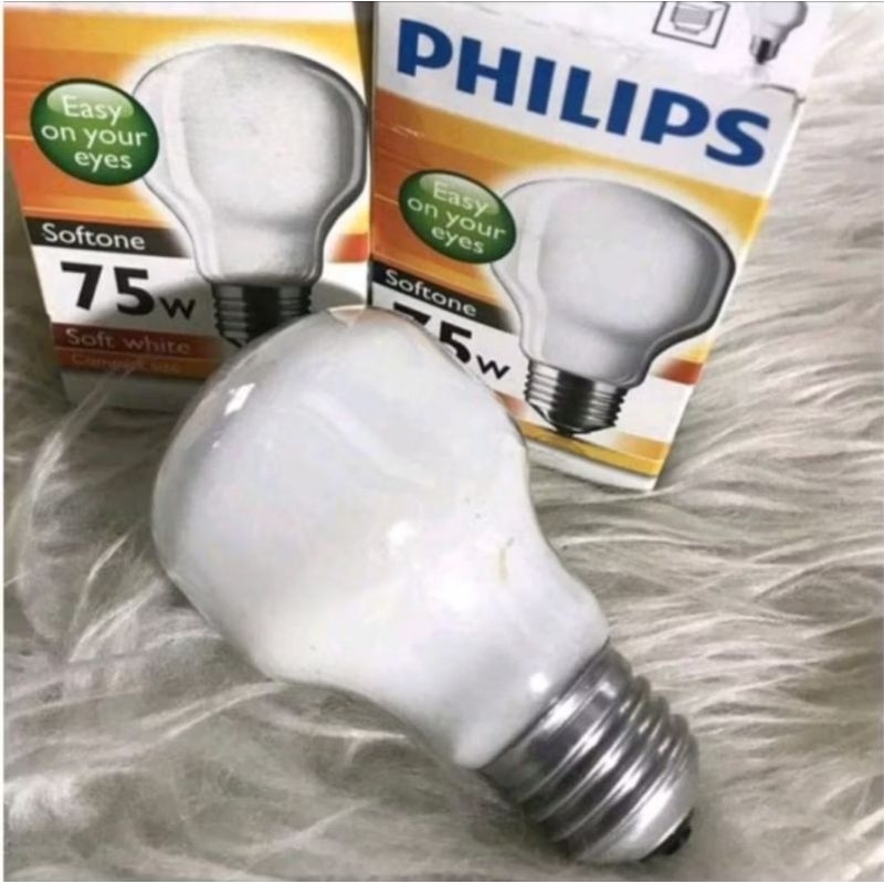 LAMPU PHILIPS | SOFTONE 75 WATT | PENGHANGAT AYAM
