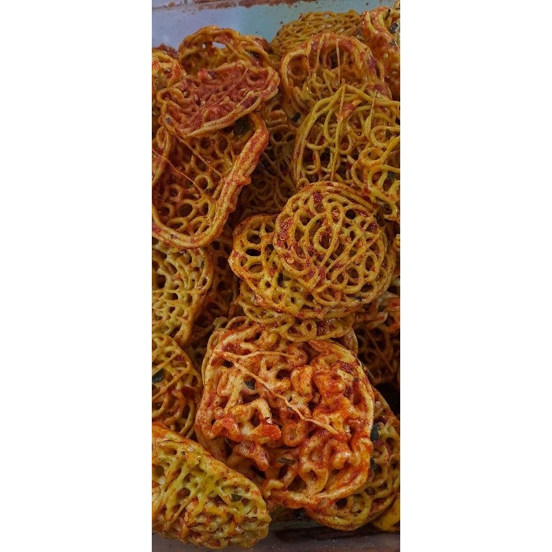 

Isya Snack - Sebring Kerupuk Mie isi 2kg (1Bal)