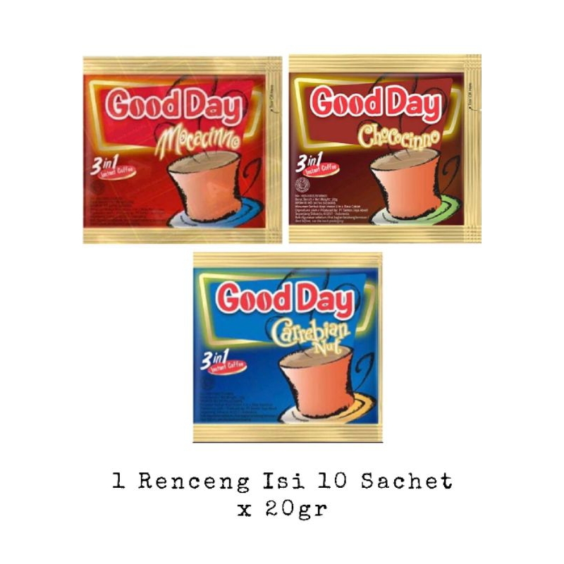 

Good Day 1 Renceng isi 10 Sachet x 20gr