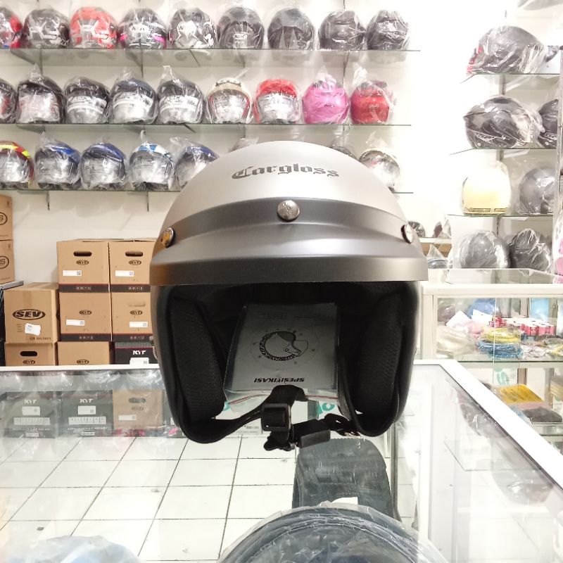 HELM CARGLOSS CFM SILVER DOFF ORIGINAL
