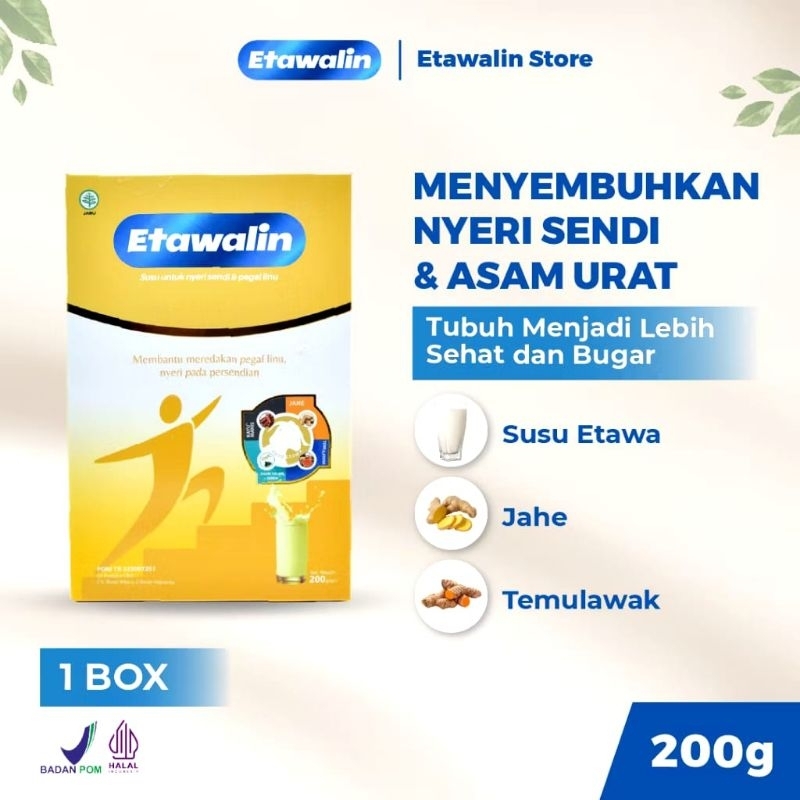 

Etawalin Susu Kambing Etawa Ampuh Atasi Masalah Rematik 100% Asli Original Isi 200gram