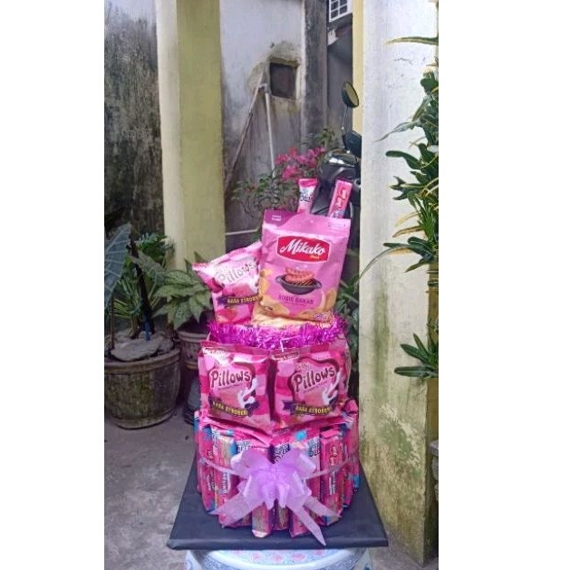 

Snack tower satu susun murah