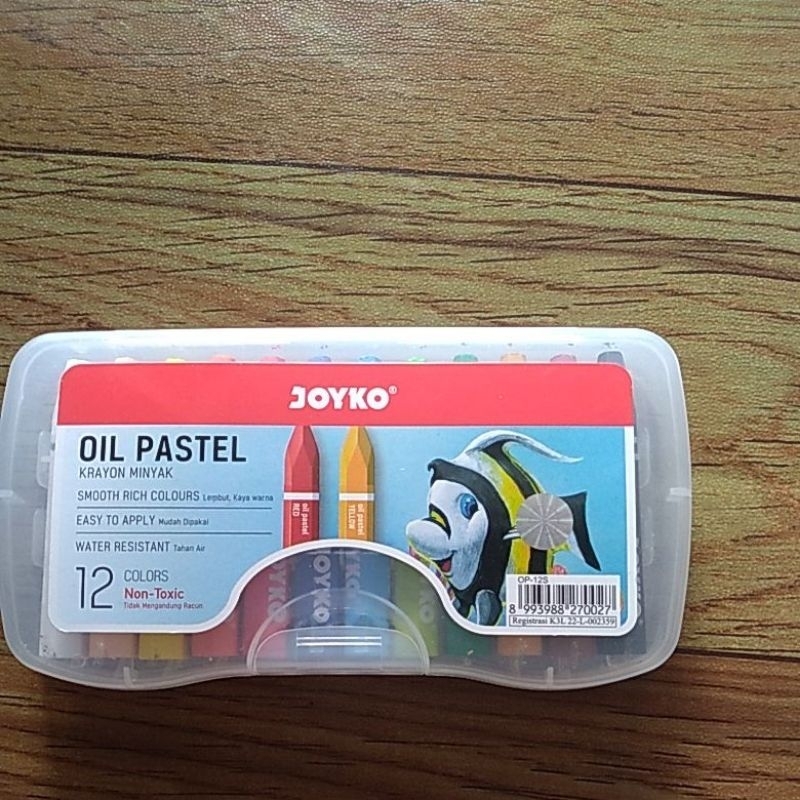 

joyko oil pastel/krayon minyak isi 12