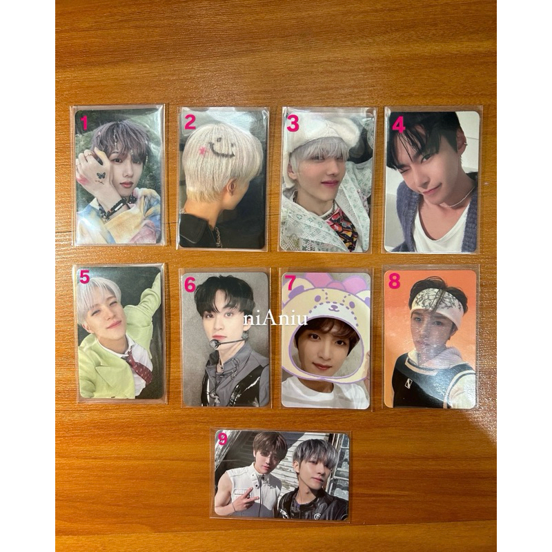 PHOTOCARD NCT DREAM OFFICIAL READY STOCK JISUNG KUPU KUPU JISUNG KUMON JISUNG PORORO DOYOUNG PERFUME