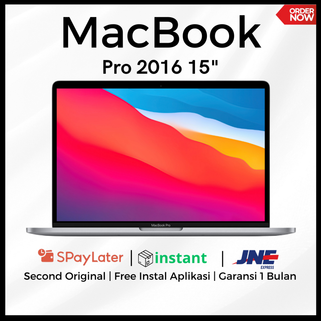 Macbook Pro 2016 15inci Second Original