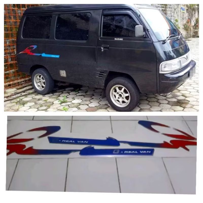 Stiker Carry 1.5 Futura Stesen G Realvan Baru Lama GRV GX / Stiker Carry futura grv g realvan