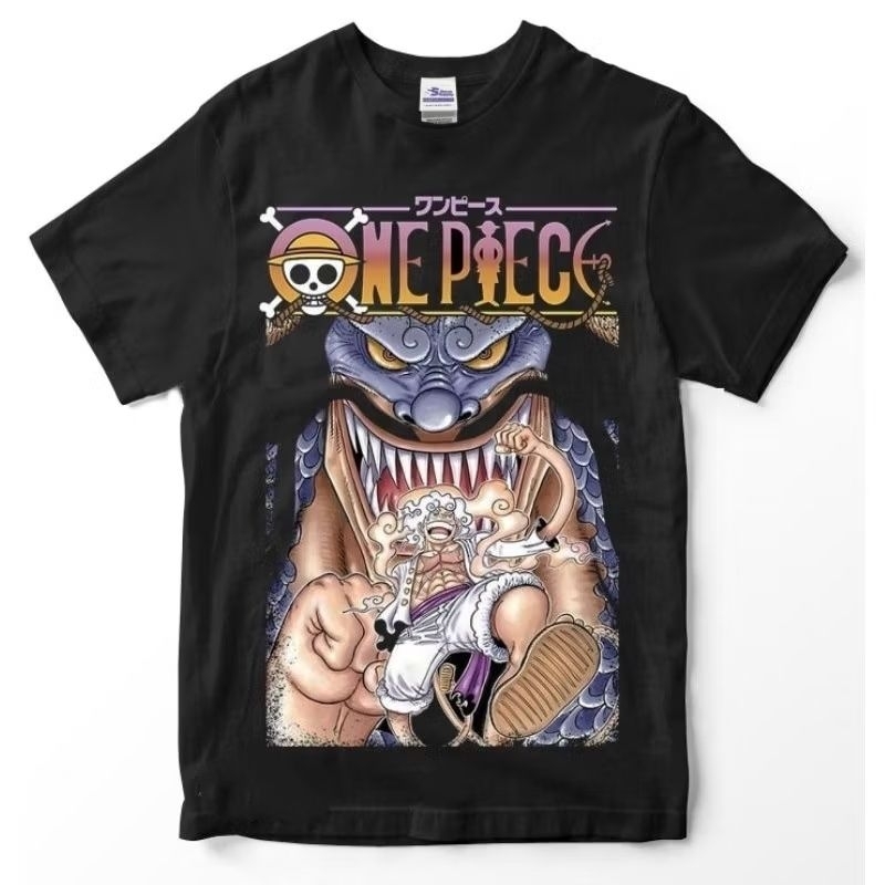 Kaos ONE PIECE LUFFY VS KAIDO Premium tshirt monkey d luffy KAOS MUSIK